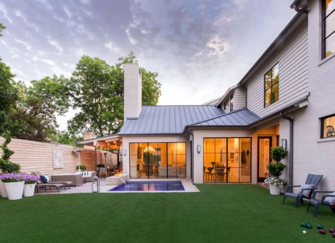 簡化式青島別墅庭院設計