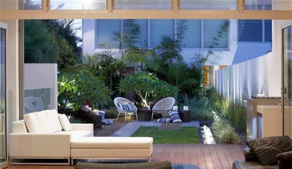 青島別墅花園設(shè)計